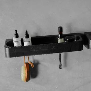 Prateleira Horizontal Eleve Preto - Ou