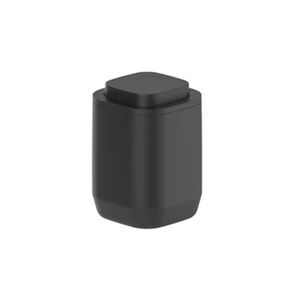 Porta Algodão Aura Preto - Ou