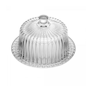 Porta Queijo com Tampa Radial 19,5cm - Ou