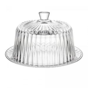 Porta Queijo com Tampa Radial 19,5cm - Ou