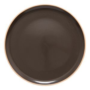 Prato Harmonie Marrom - Raso 27cm - Copa & Cia