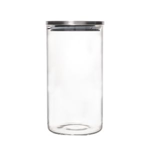 Porta Mantimento de Vidro com Tampa De Metal 550mL - Lyor