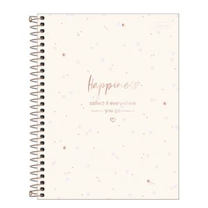 Caderno Capa Dura Espiral Soho 160 Folhas - Tilibra