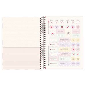 Caderno Capa Dura Espiral Soho 160 Folhas - Tilibra