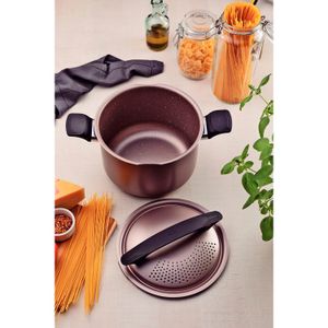 Espagueteira Milazzo 22cm Amêndoa - Tramontina