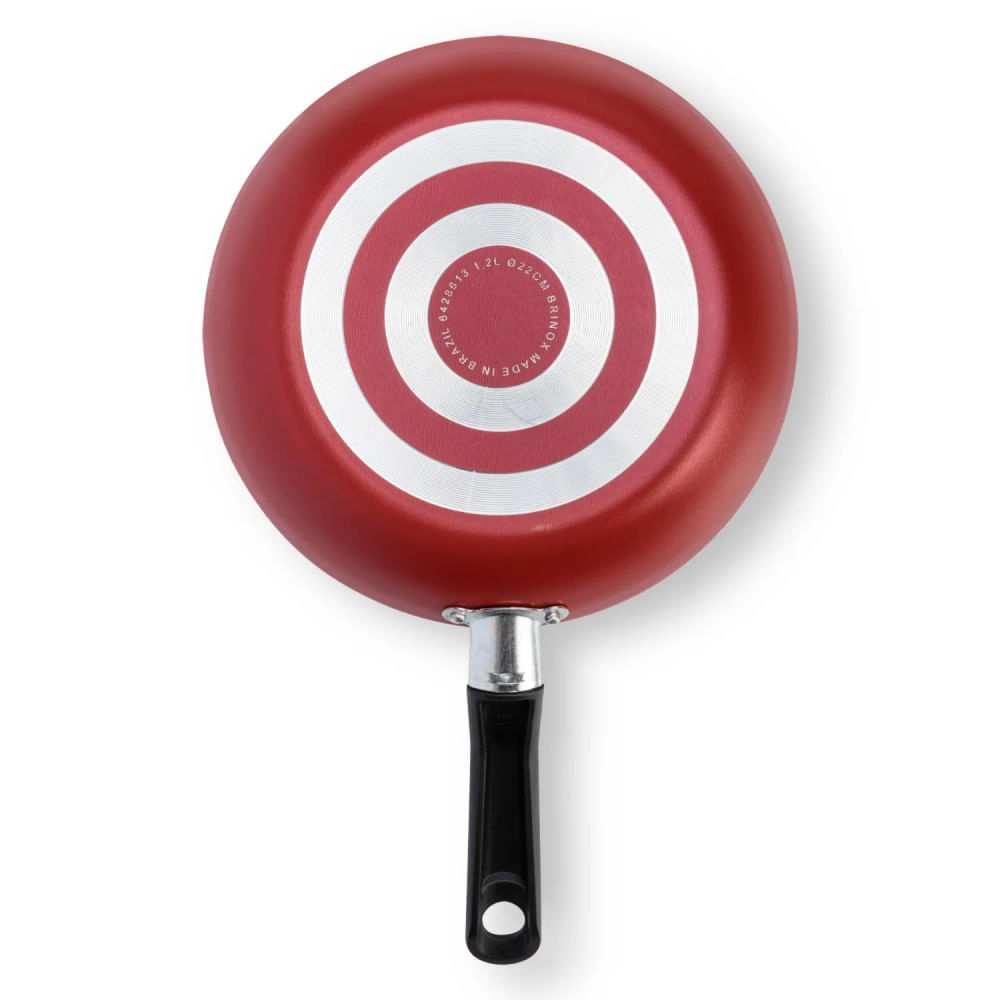 Frigideira Brinox Fun 22cm Cereja Antiaderente - Preçolândia