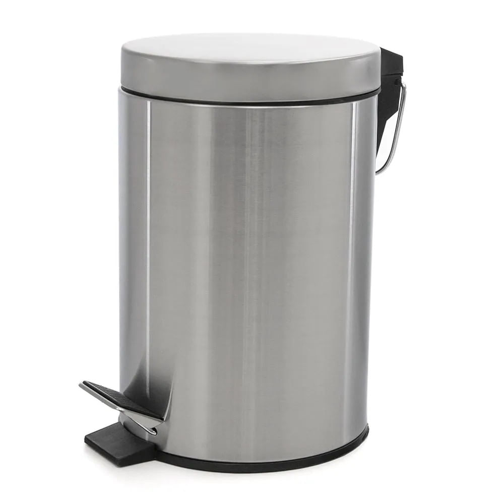 Lixeira Inox com Pedal 3 L - Meridional