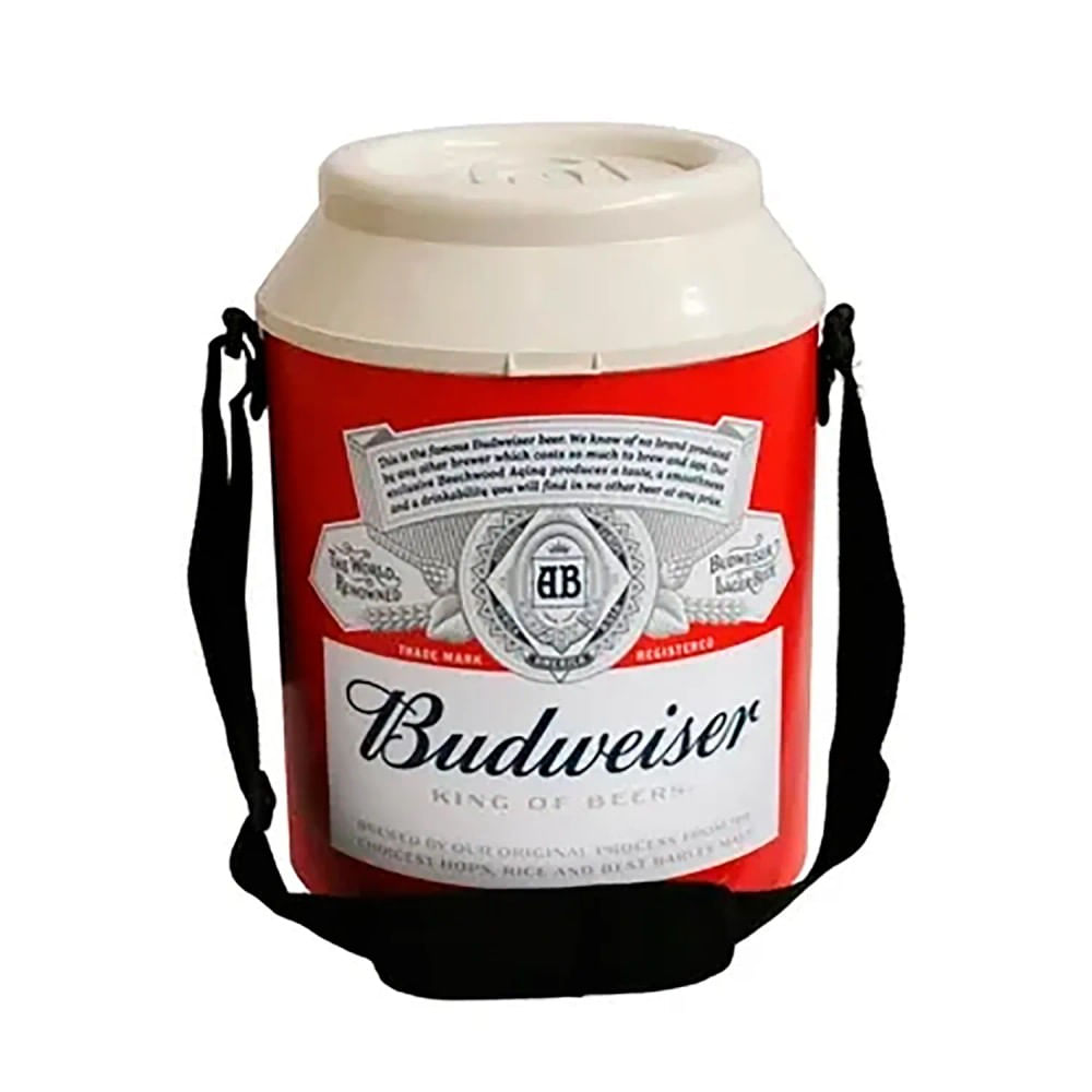 Cooler Térmico Budweiser Anabell - Com Alça e Alta - Preçolândia