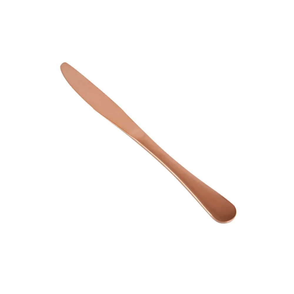 Faca de Mesa Elite Gourmet Mix 23cm Cobre - Marcamix